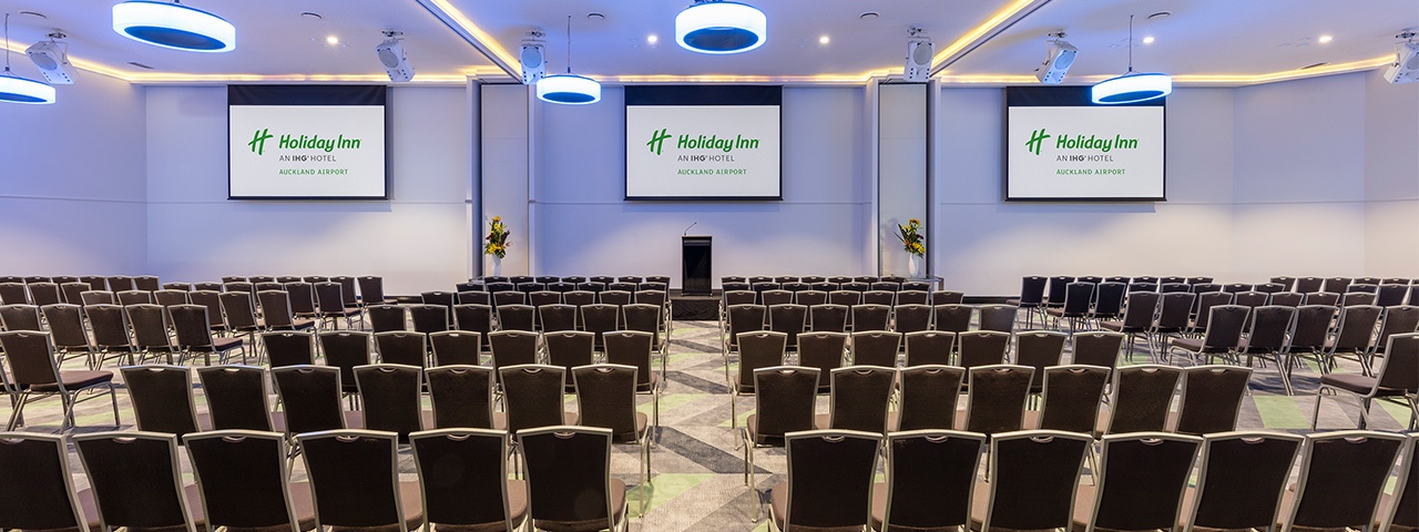 Conference seating set up at Holiday Inn Auckland Airport
