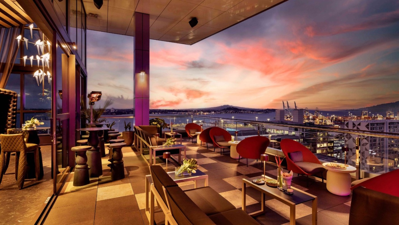 HI-SO is Auckland's chic rooftop bar overlooking the city. 