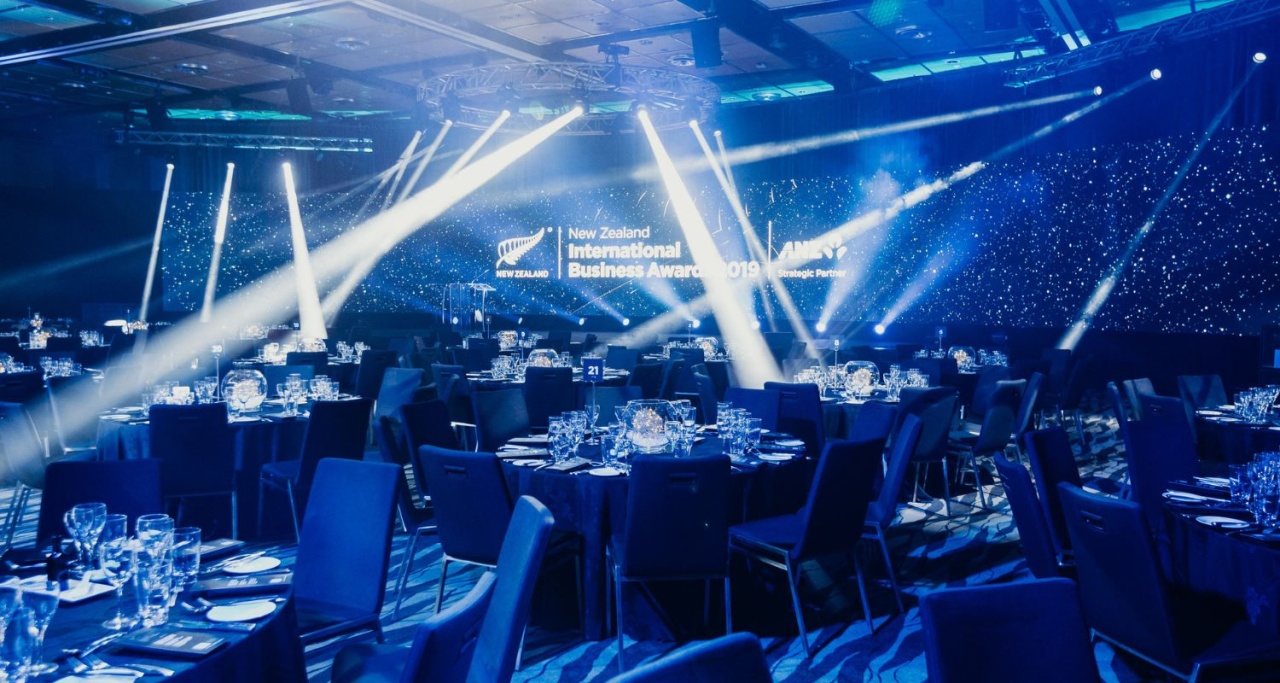 AV Events lighting services at a gala event