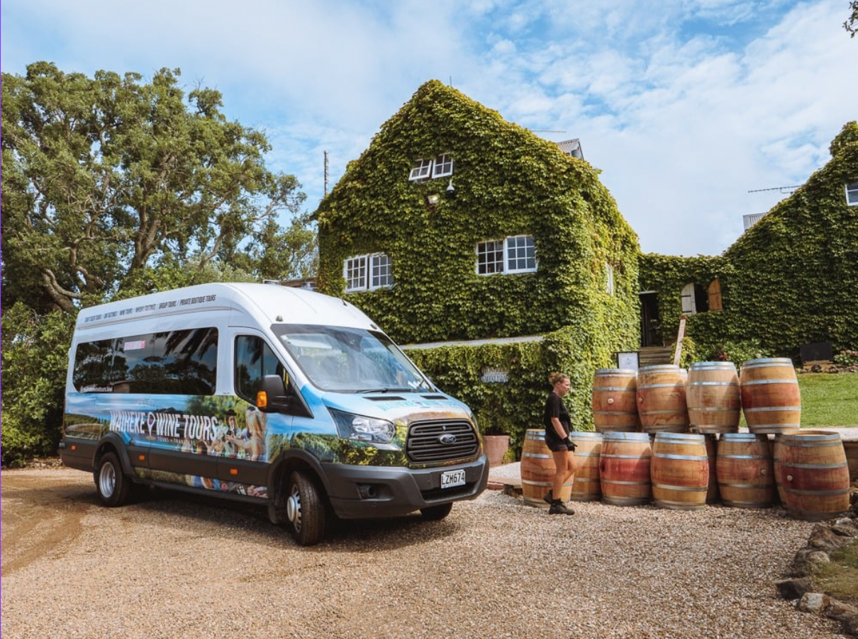 Photo of Waiheke Wine Tours Ltd tour bus