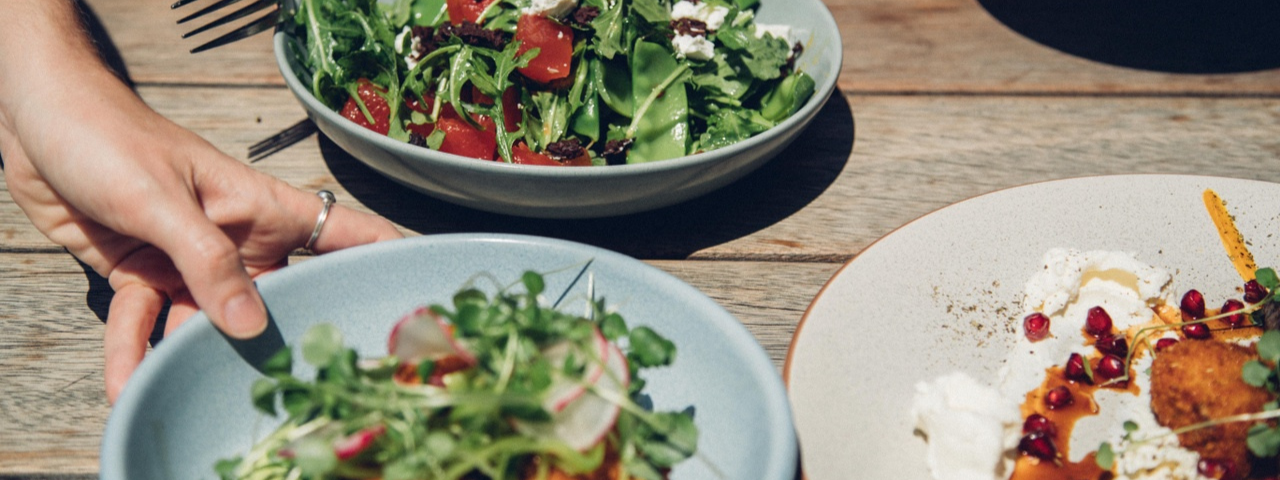 Sharing plates, Wynyard Pavilion