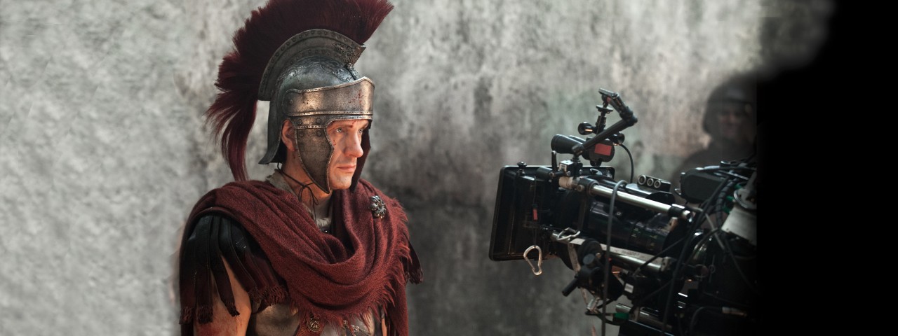 Spartacus: War of the Damned 2013 (Filming Spartacus: 3 ©2012 Starz Entertainment, LLC. All rights reserved.Matt Klitscher)