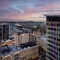 SO/ Auckland overlooking the CBD at sunset. 