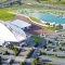 Aerial shot of the Vodafone Event Centre