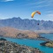 Person parachuting 