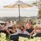People enjoying Batch Winery as part of the Waiheke Wine Tours tour group