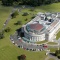 Arial shot of the museum