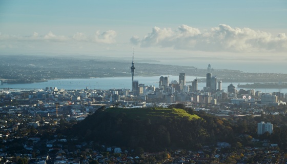 Mt Eden and Auckland CBD